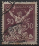 Stamps Czechoslovakia -  Breaking Chains