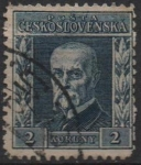 Stamps Czechoslovakia -  Pres. Masaryk