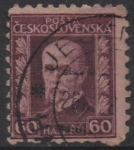 Stamps Czechoslovakia -  Pres. Masaryk