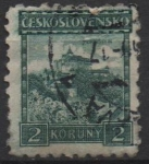 Stamps Czechoslovakia -  Castillo Pernstein