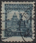 Stamps Czechoslovakia -  Estatua d' Wenceslas