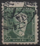 Stamps Czechoslovakia -  Pres. Masaryk