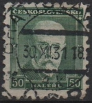 Stamps Czechoslovakia -  Pres. Masaryk