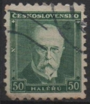 Stamps Czechoslovakia -  Pres. Masaryk