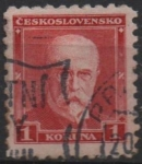 Sellos de Europa - Checoslovaquia -  Pres. Masaryk