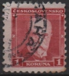 Stamps Czechoslovakia -  Pres. Masaryk