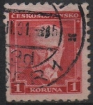 Stamps Czechoslovakia -  Pres. Masaryk