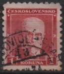 Stamps Czechoslovakia -  Pres. Masaryk