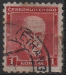 Stamps Czechoslovakia -  Pres. Masaryk