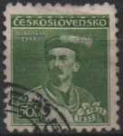 Stamps Czechoslovakia -  Miroslav Tyrs