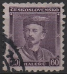 Stamps Czechoslovakia -  Miroslav Tyrs