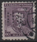 Stamps Czechoslovakia -  Miroslav Tyrs