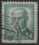 Sellos de Europa - Checoslovaquia -  Pres. Masaryk