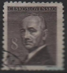 Stamps Czechoslovakia -  Pres. Eduard Benes