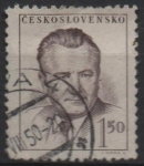 Stamps Czechoslovakia -  Pres. Klement Gottwald