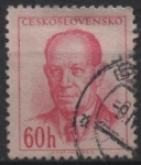 Stamps Czechoslovakia -  Pres. Antonín  Zapotocky