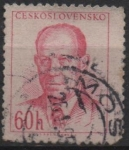 Stamps Czechoslovakia -  Pres. Antonín  Zapotocky