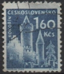 Stamps Czechoslovakia -  Castillos. Kokorin