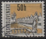 Stamps Czechoslovakia -  Lugares d' Ciudades: Telc