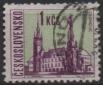 Stamps Czechoslovakia -  Lugares d' Ciudades: Olmouc