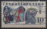 Stamps Czechoslovakia -  Libro d' Ilustraciones: Woman Devil