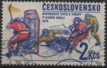 Stamps Czechoslovakia -  Hokey Sobre Hielo