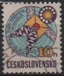 Stamps Czechoslovakia -  Satelite Dial