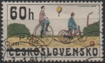 Stamps Czechoslovakia -  Bicicletas: 1886