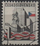 Stamps Czechoslovakia -  Monumento Zizkov