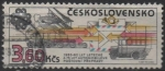 Stamps Czechoslovakia -  Automóviles Postovni