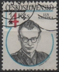 Stamps Czechoslovakia -  Héroes d' l' Resistencia: Jan Nelepka