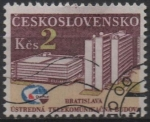 Stamps Czechoslovakia -  Central d' telecomunicaciones