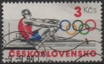 Stamps Czechoslovakia -  Juegos Olímpicos: Remos