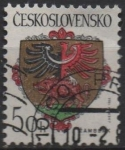 Stamps Czechoslovakia -  Escudos d' Armas: Zamberk