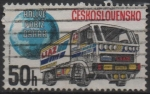 Stamps Czechoslovakia -  Rally Paris-Dakar: Earth Motokov Liaz