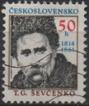 Stamps Czechoslovakia -  Taras Grigorievich