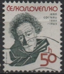 Stamps Czechoslovakia -  Jean Cocteau