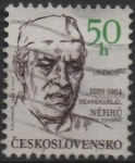 Stamps Czechoslovakia -  Jawaharlal Nehru