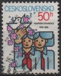 Stamps Czechoslovakia -  40 Aniv. d' l' Organización Pionera