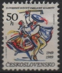 Sellos de Europa - Checoslovaquia -  Slovak Florkloren