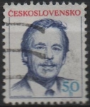 Stamps Czechoslovakia -  Pres. Vaclav Havel