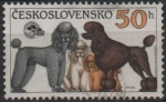 Stamps Czechoslovakia -  Caniches