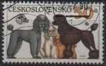 Stamps Czechoslovakia -  Caniches