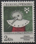 Stamps Czechoslovakia -  Stasys Eidrigevicius