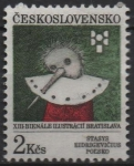 Sellos de Europa - Checoslovaquia -  Stasys Eidrigevicius