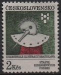 Stamps Czechoslovakia -  Stasys Eidrigevicius