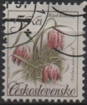 Stamps Czechoslovakia -  Flores. Fritillaria