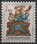 Stamps Czechoslovakia -  Navidad '92