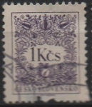 Stamps Czechoslovakia -  Cifras