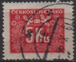 Stamps Czechoslovakia -  Cifras